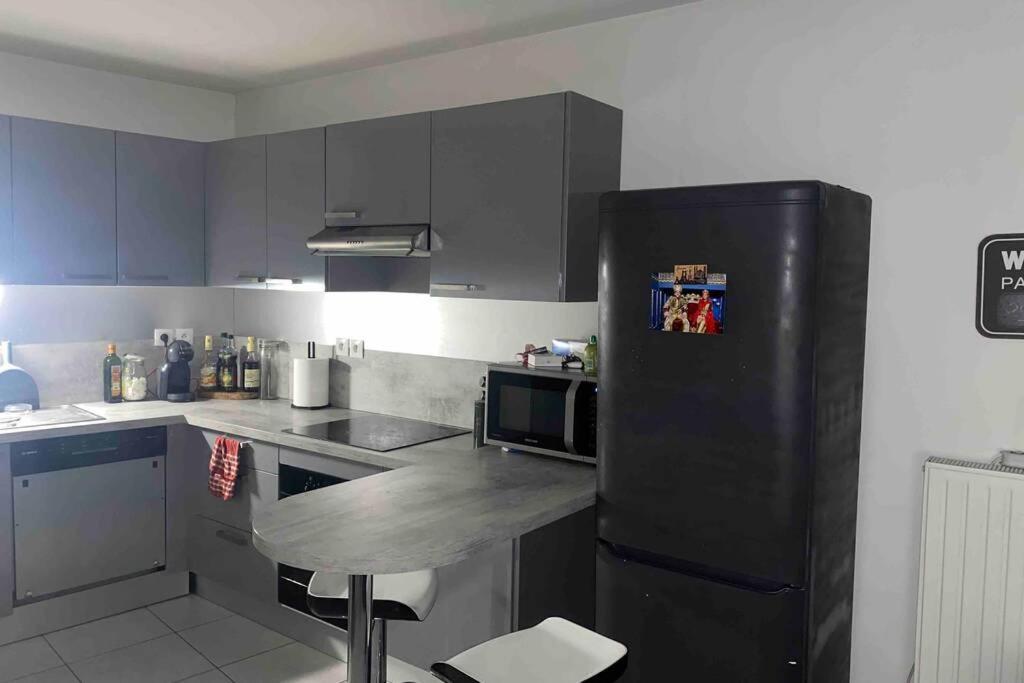 Meyzieu : Superbe Appartement Tres Cosy. メイジュー エクステリア 写真